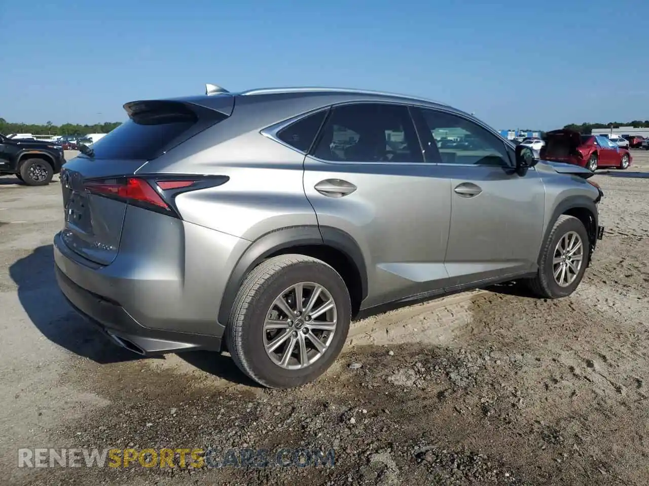 3 Photograph of a damaged car JTJDARBZ0M2190775 LEXUS NX 2021