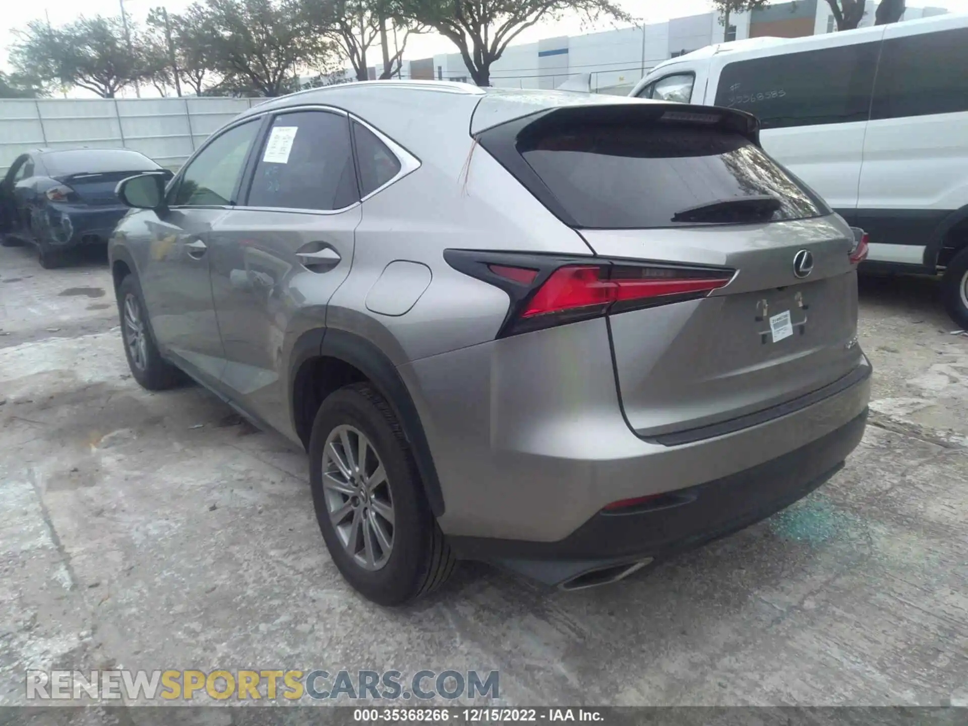 3 Photograph of a damaged car JTJDARBZ0M2194342 LEXUS NX 2021