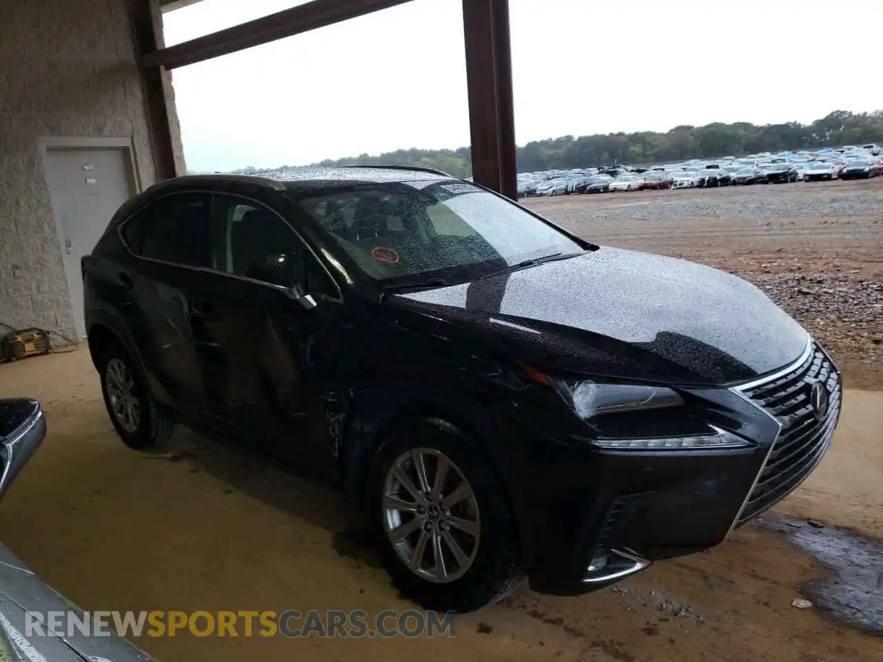 1 Photograph of a damaged car JTJDARBZ0M2194826 LEXUS NX 2021