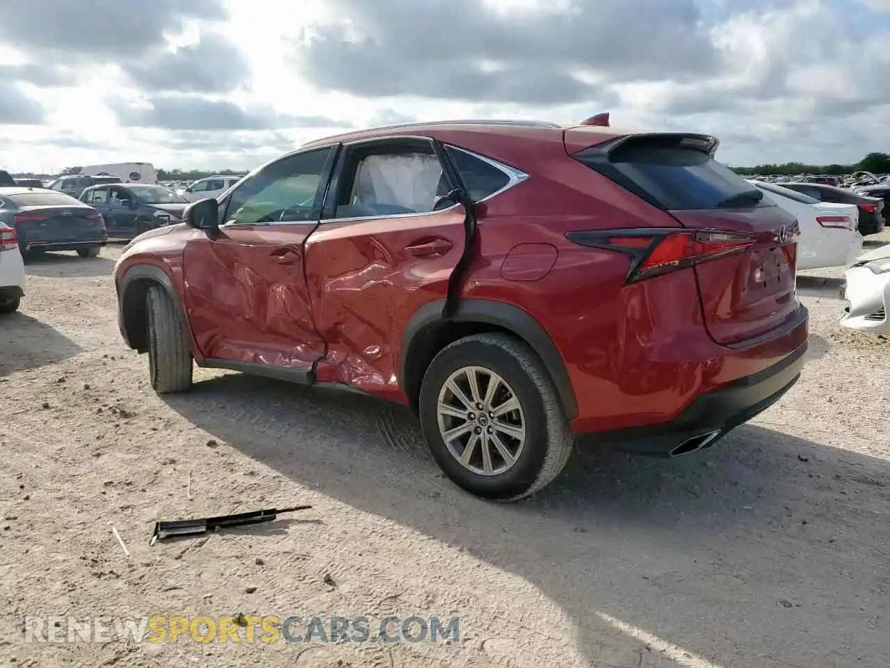 2 Photograph of a damaged car JTJDARBZ1M2178859 LEXUS NX 2021
