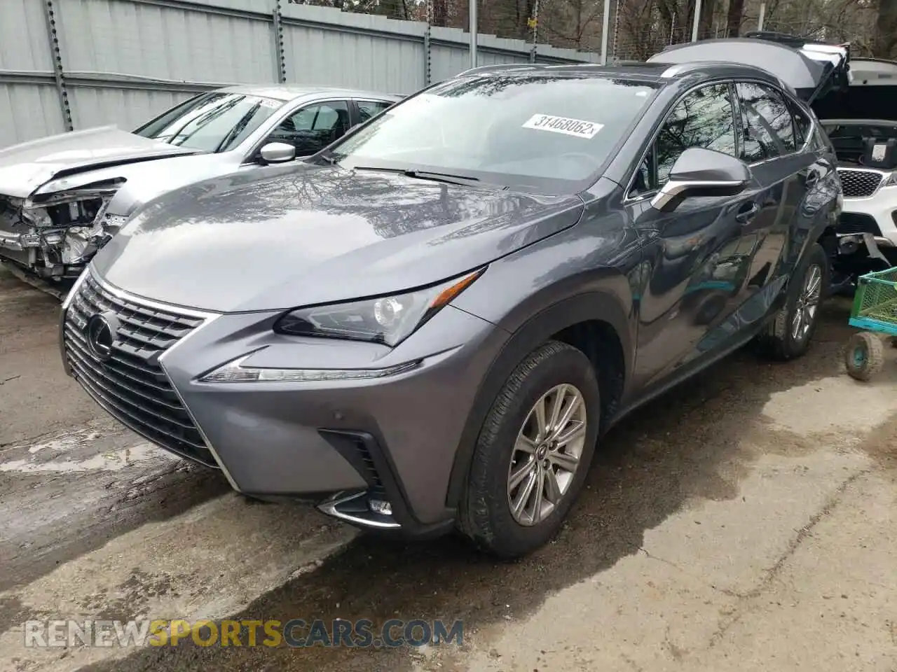 2 Photograph of a damaged car JTJDARBZ1M2179400 LEXUS NX 2021