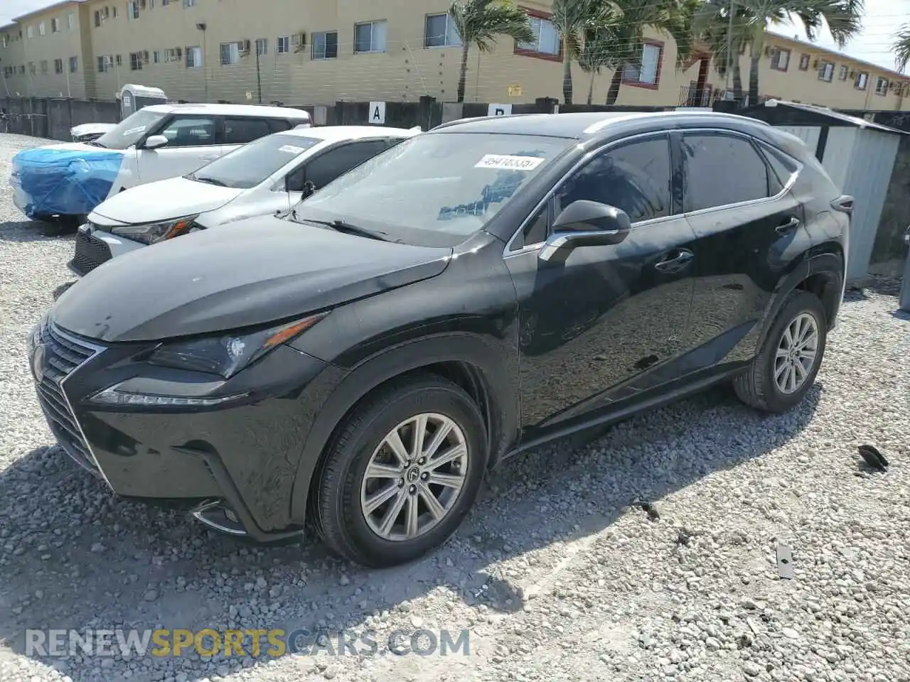 1 Photograph of a damaged car JTJDARBZ1M2186041 LEXUS NX 2021