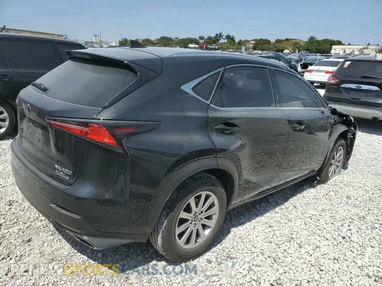 3 Photograph of a damaged car JTJDARBZ1M2186041 LEXUS NX 2021