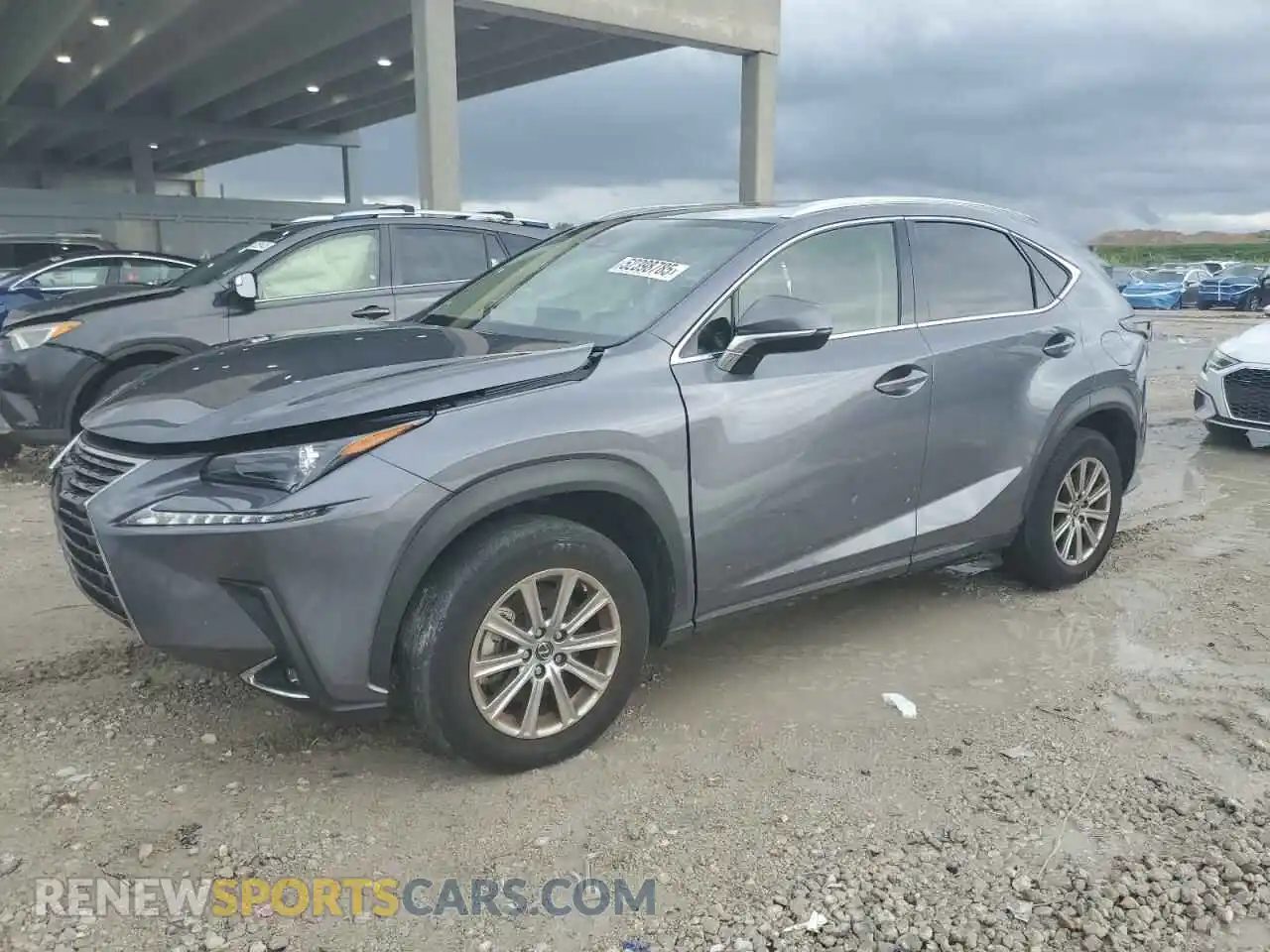 1 Photograph of a damaged car JTJDARBZ1M2191630 LEXUS NX 2021