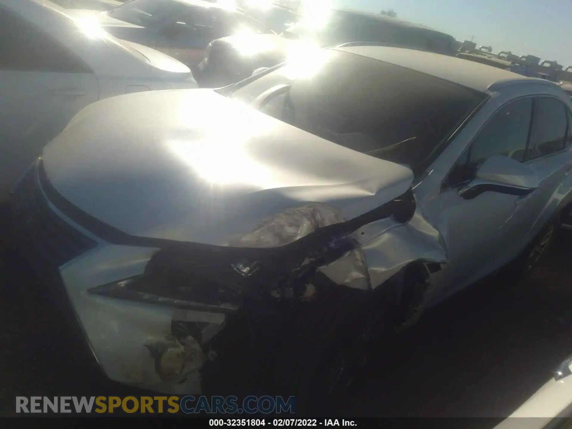 2 Photograph of a damaged car JTJDARBZ1M5025428 LEXUS NX 2021