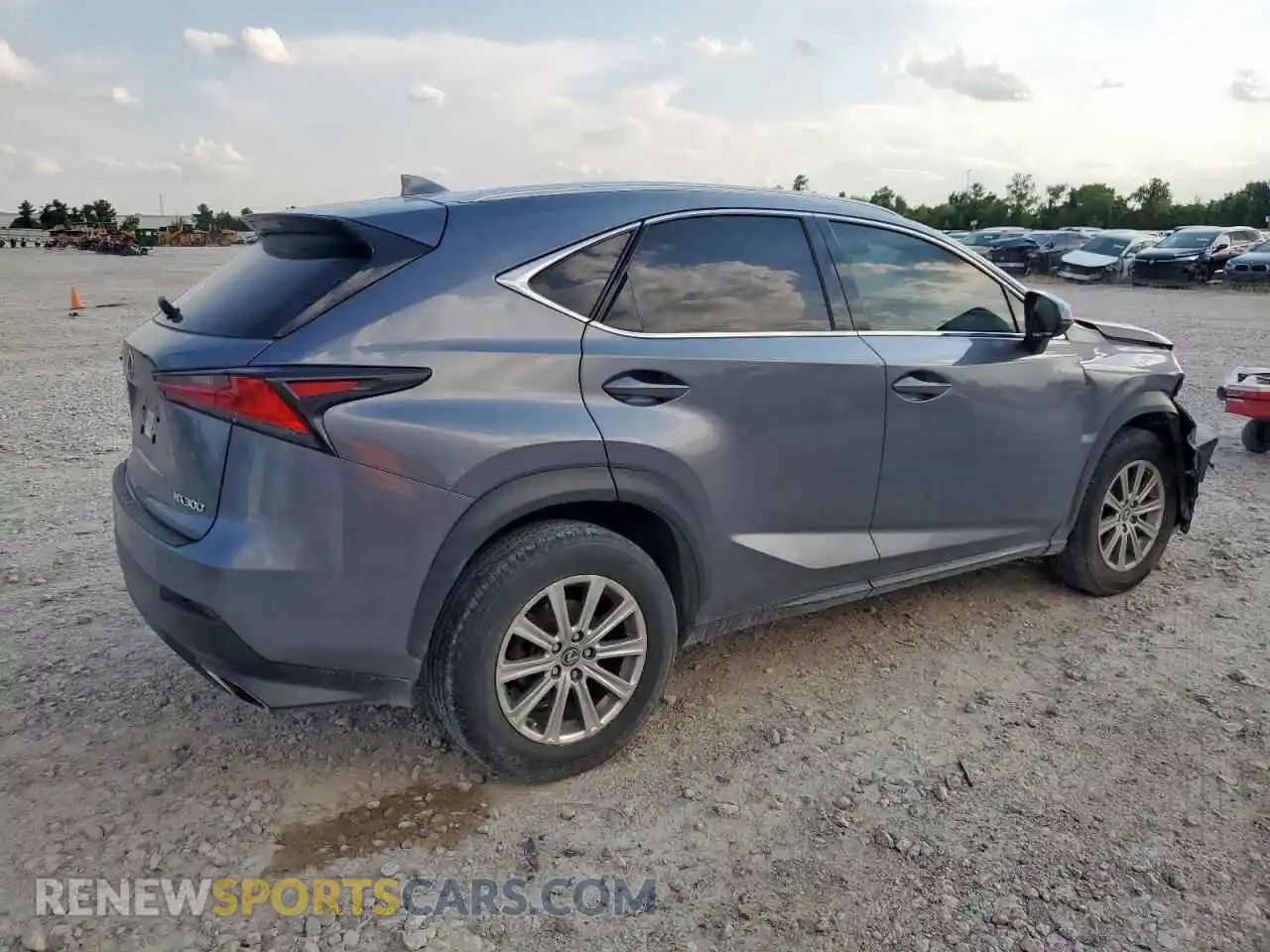 3 Photograph of a damaged car JTJDARBZ2M2179230 LEXUS NX 2021