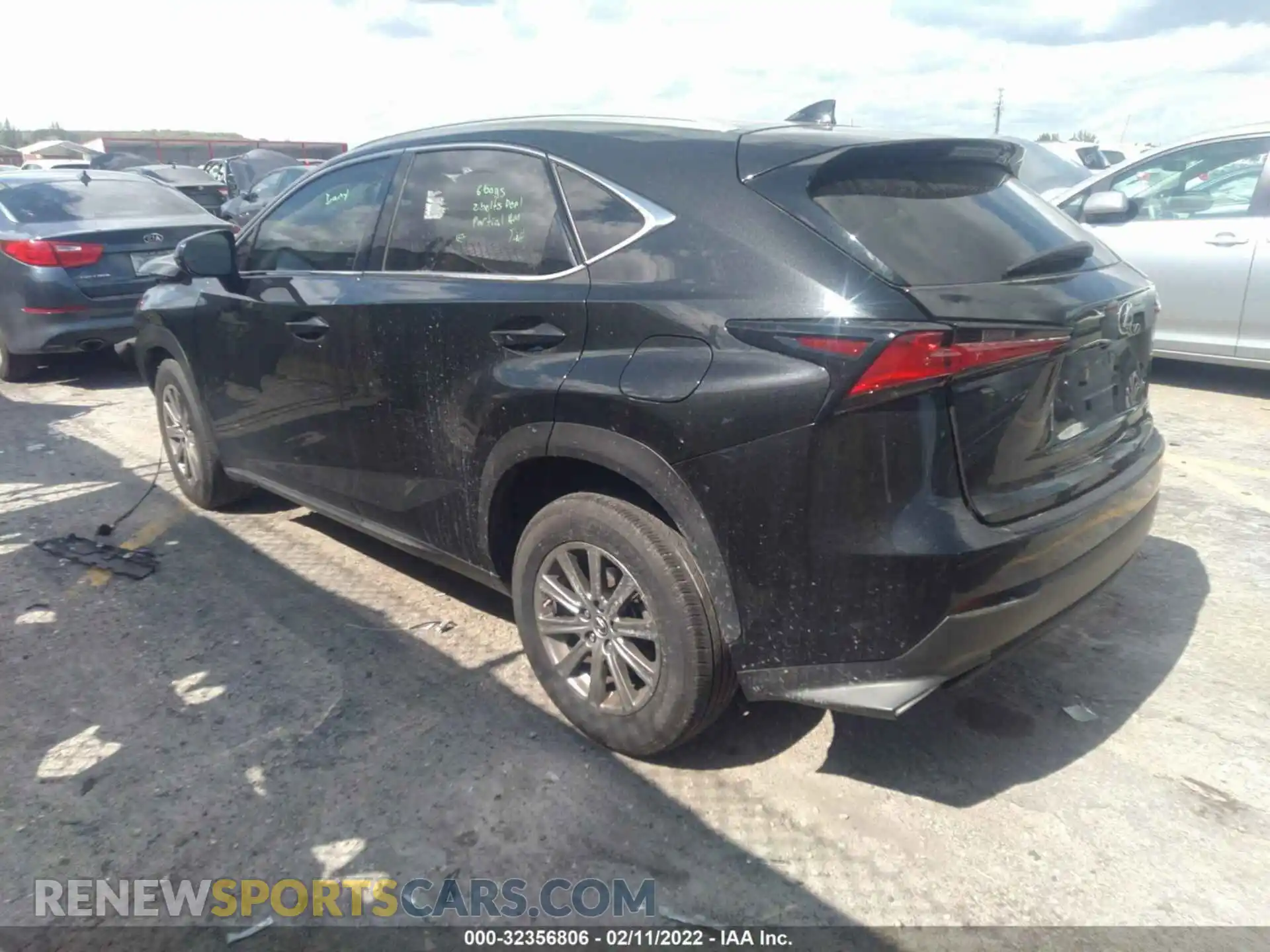 3 Photograph of a damaged car JTJDARBZ2M2179289 LEXUS NX 2021