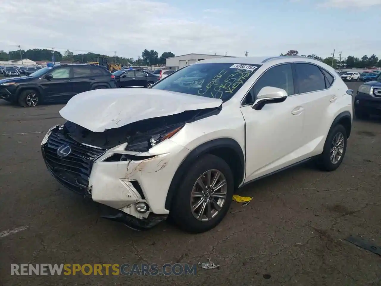 1 Photograph of a damaged car JTJDARBZ2M5028306 LEXUS NX 2021