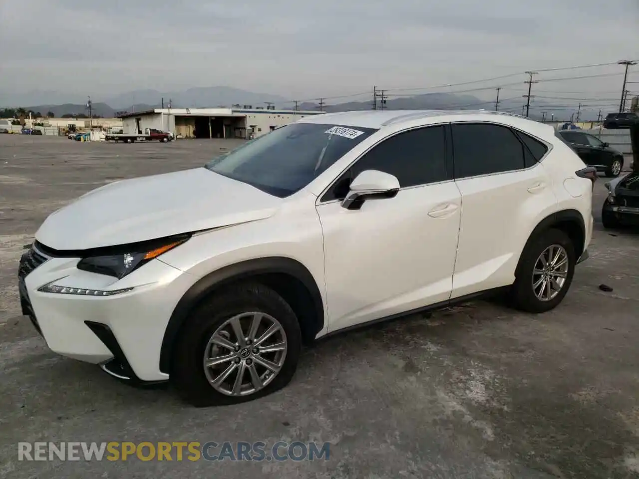 1 Photograph of a damaged car JTJDARBZ2M5034932 LEXUS NX 2021