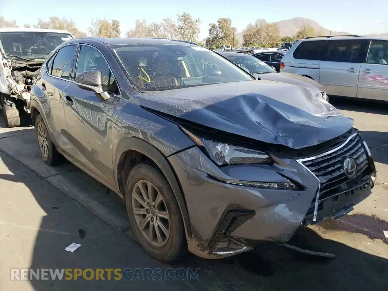 1 Photograph of a damaged car JTJDARBZ3M2182167 LEXUS NX 2021