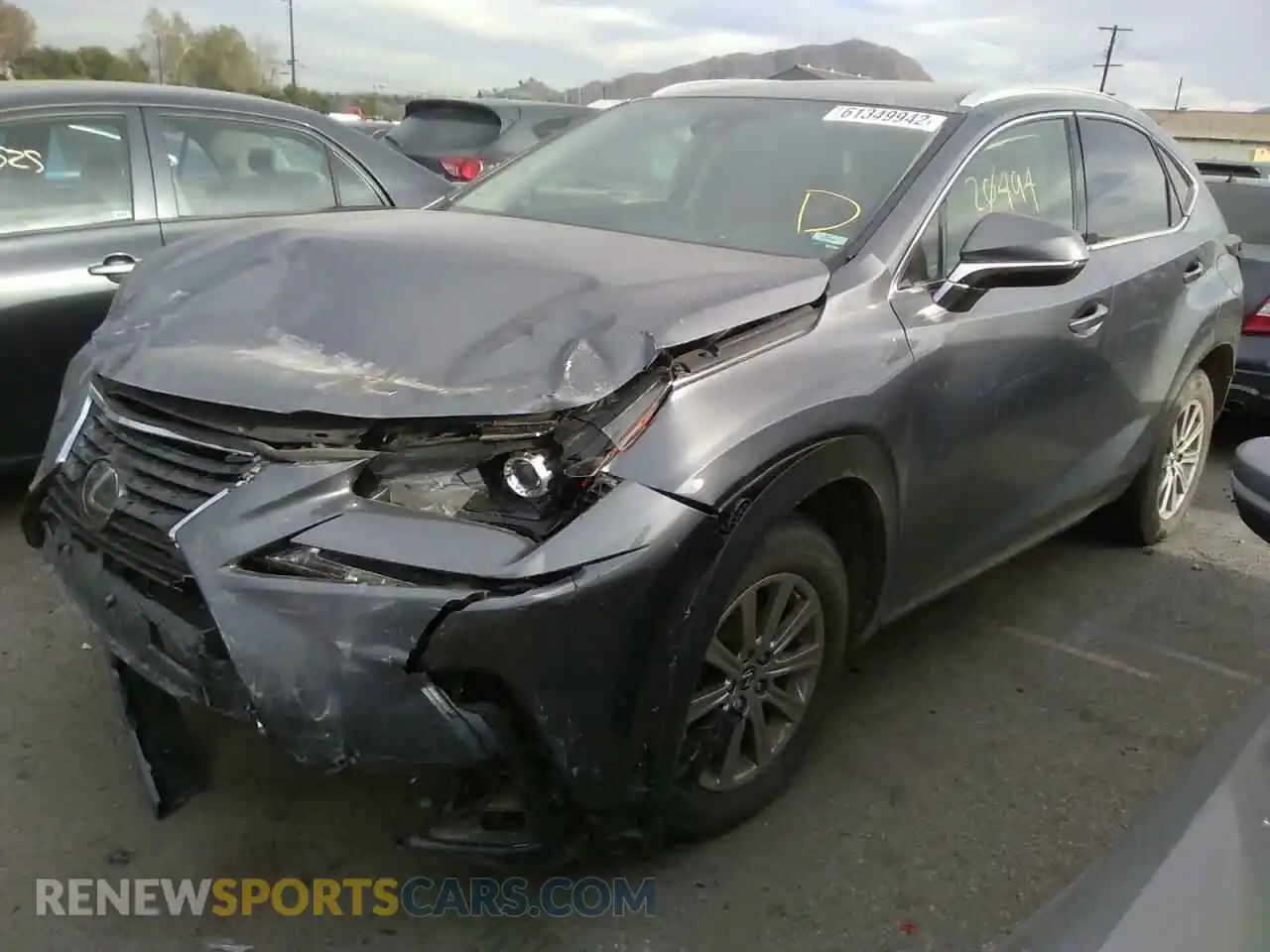2 Photograph of a damaged car JTJDARBZ3M2182167 LEXUS NX 2021