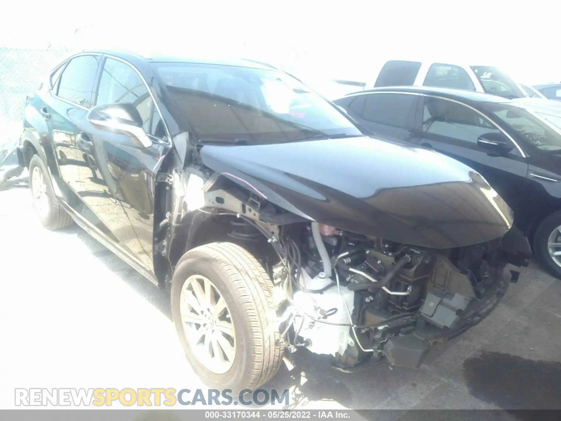 1 Photograph of a damaged car JTJDARBZ3M2189863 LEXUS NX 2021