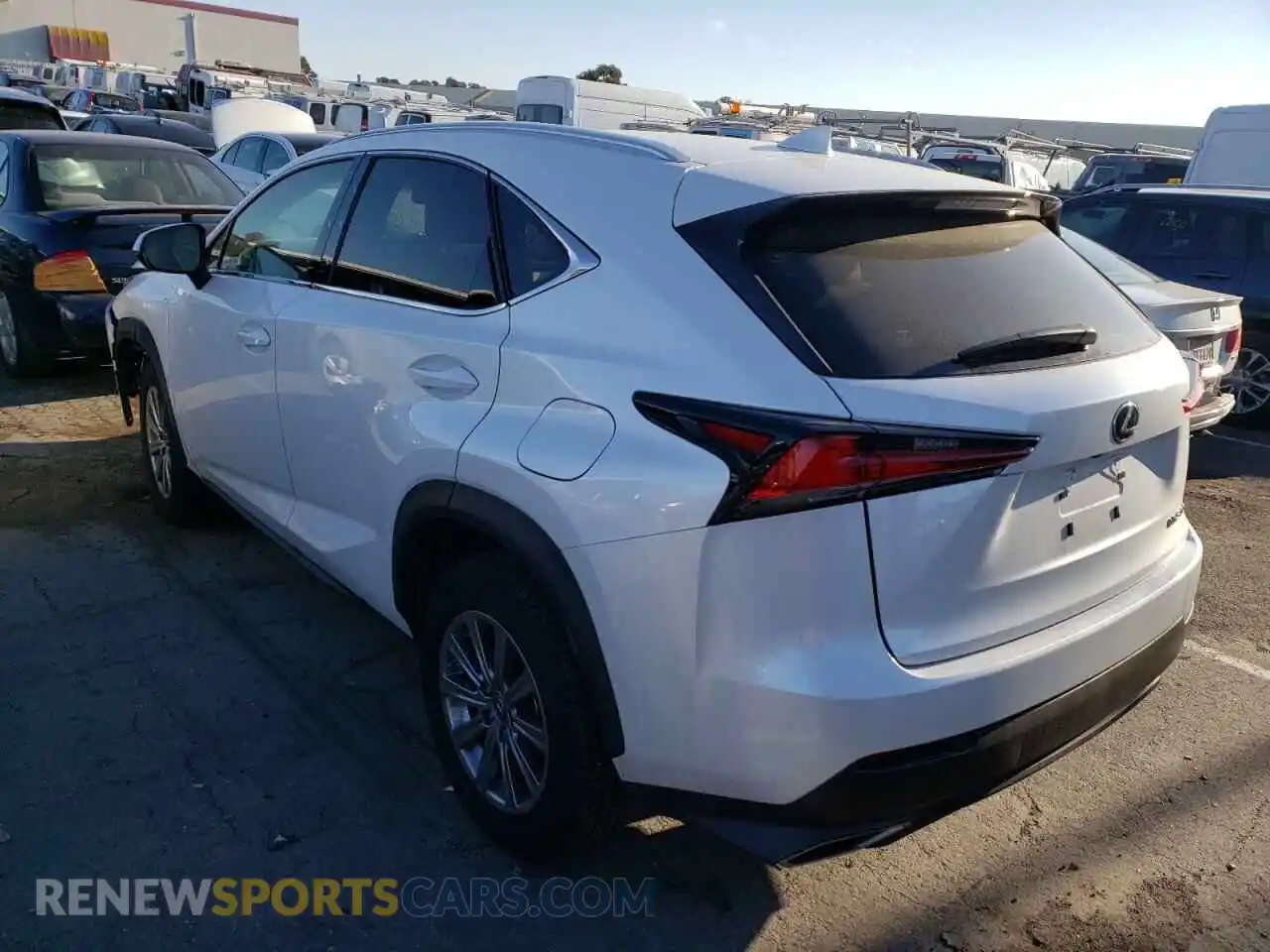 3 Photograph of a damaged car JTJDARBZ3M5023986 LEXUS NX 2021