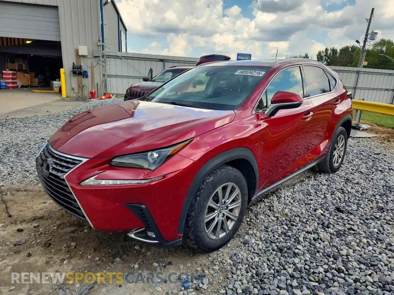 1 fotografías del automóvil dañado JTJDARBZ3M5024927 LEXUS NX 2021
