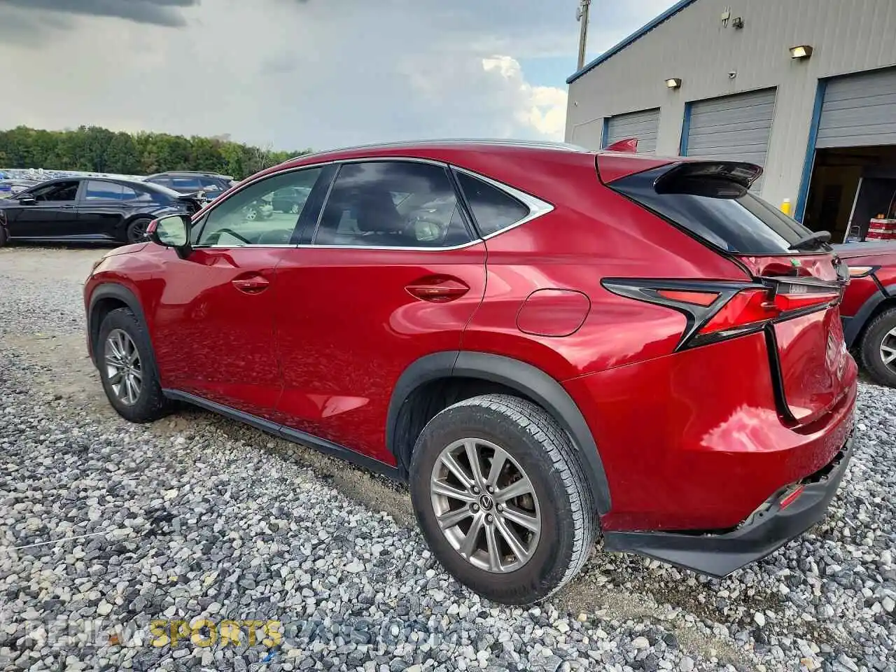2 fotografías del automóvil dañado JTJDARBZ3M5024927 LEXUS NX 2021