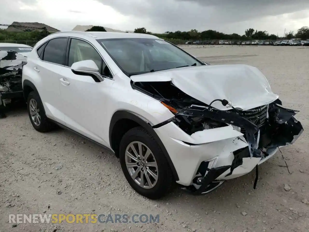 1 Photograph of a damaged car JTJDARBZ3M5029271 LEXUS NX 2021