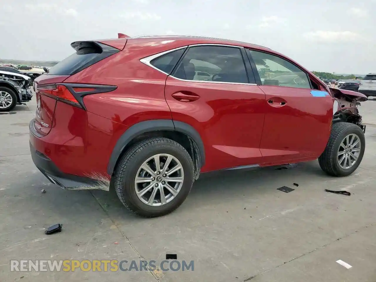 3 Photograph of a damaged car JTJDARBZ3M5032056 LEXUS NX 2021