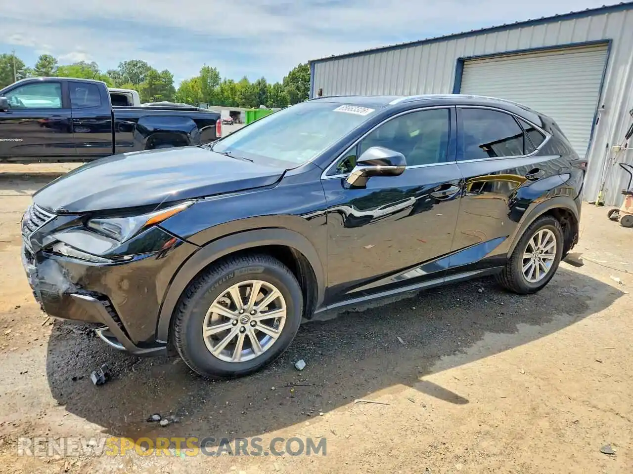 1 Photograph of a damaged car JTJDARBZ4M2180816 LEXUS NX 2021