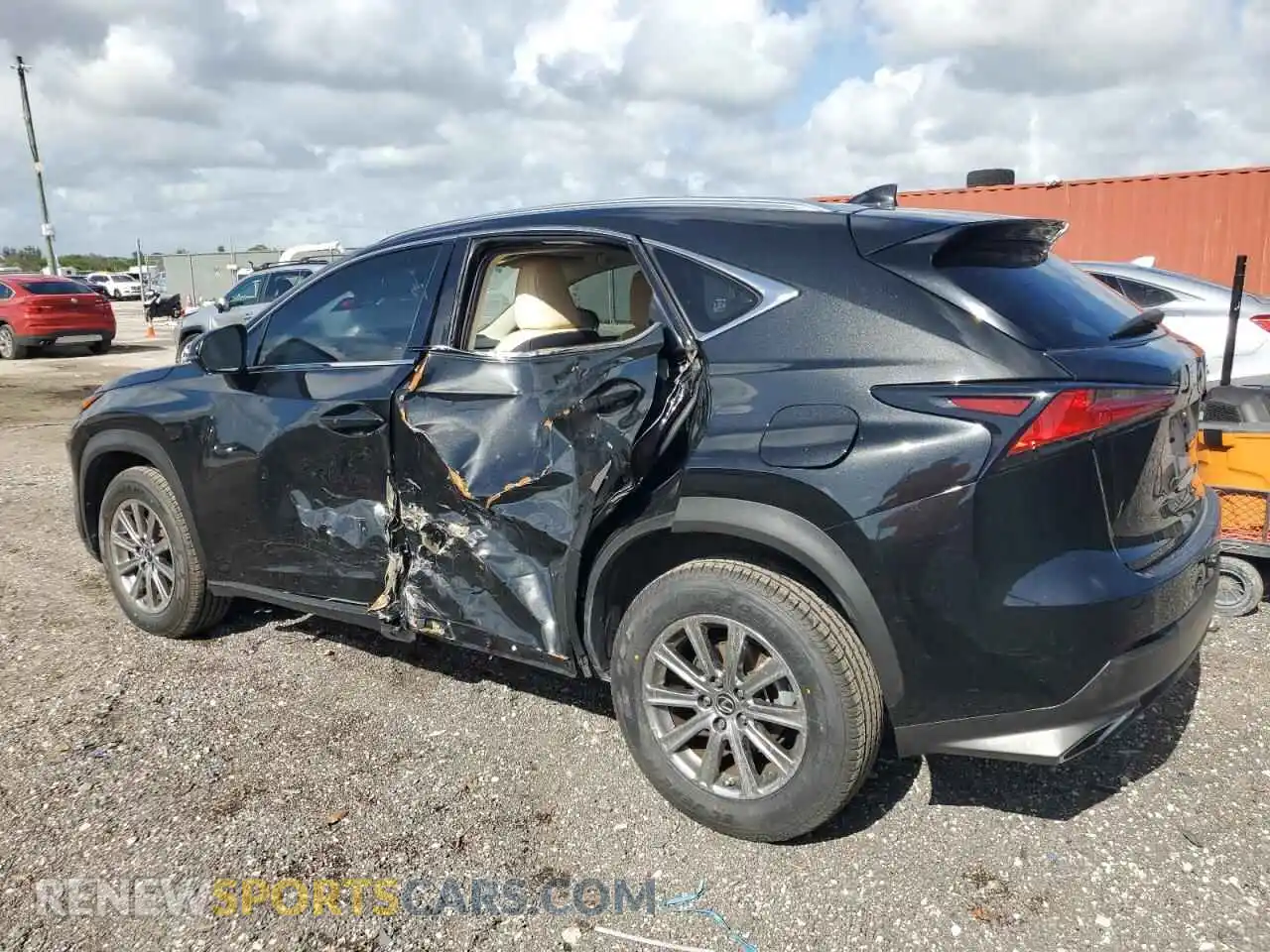 2 Photograph of a damaged car JTJDARBZ4M2198068 LEXUS NX 2021