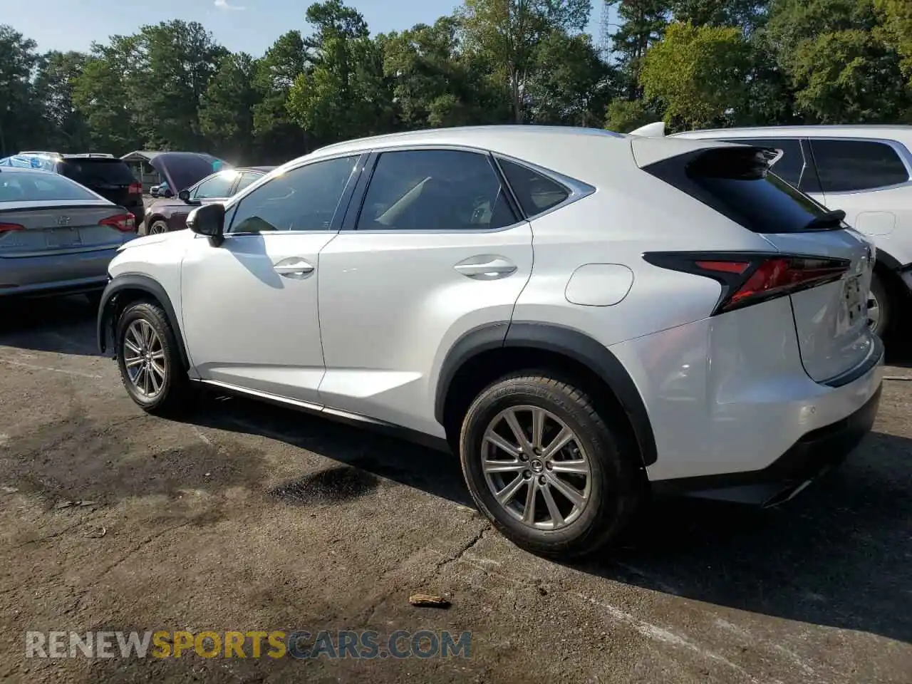 2 Photograph of a damaged car JTJDARBZ4M5027240 LEXUS NX 2021