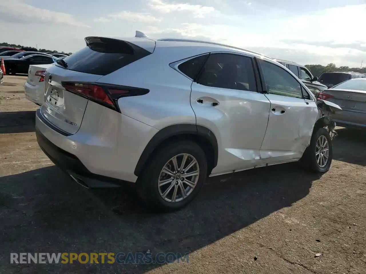 3 Photograph of a damaged car JTJDARBZ4M5027240 LEXUS NX 2021