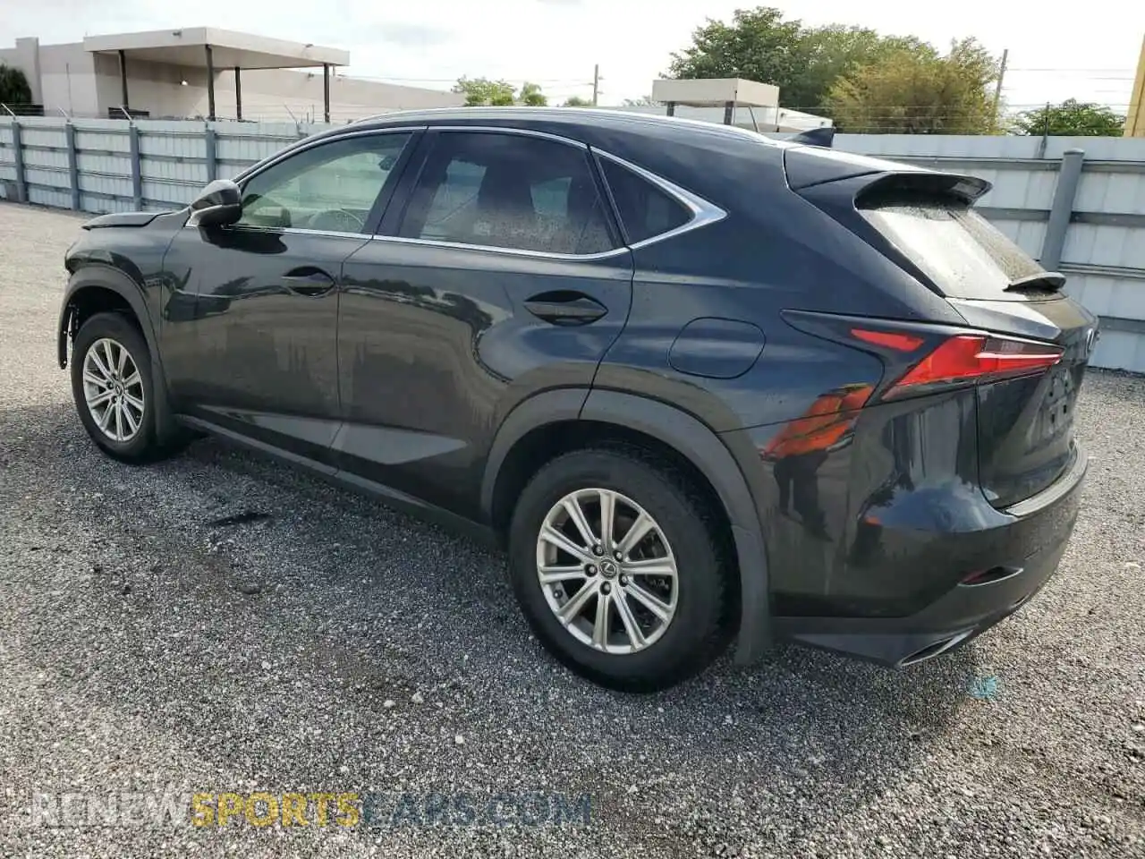 2 fotografías del automóvil dañado JTJDARBZ4M5036066 LEXUS NX 2021