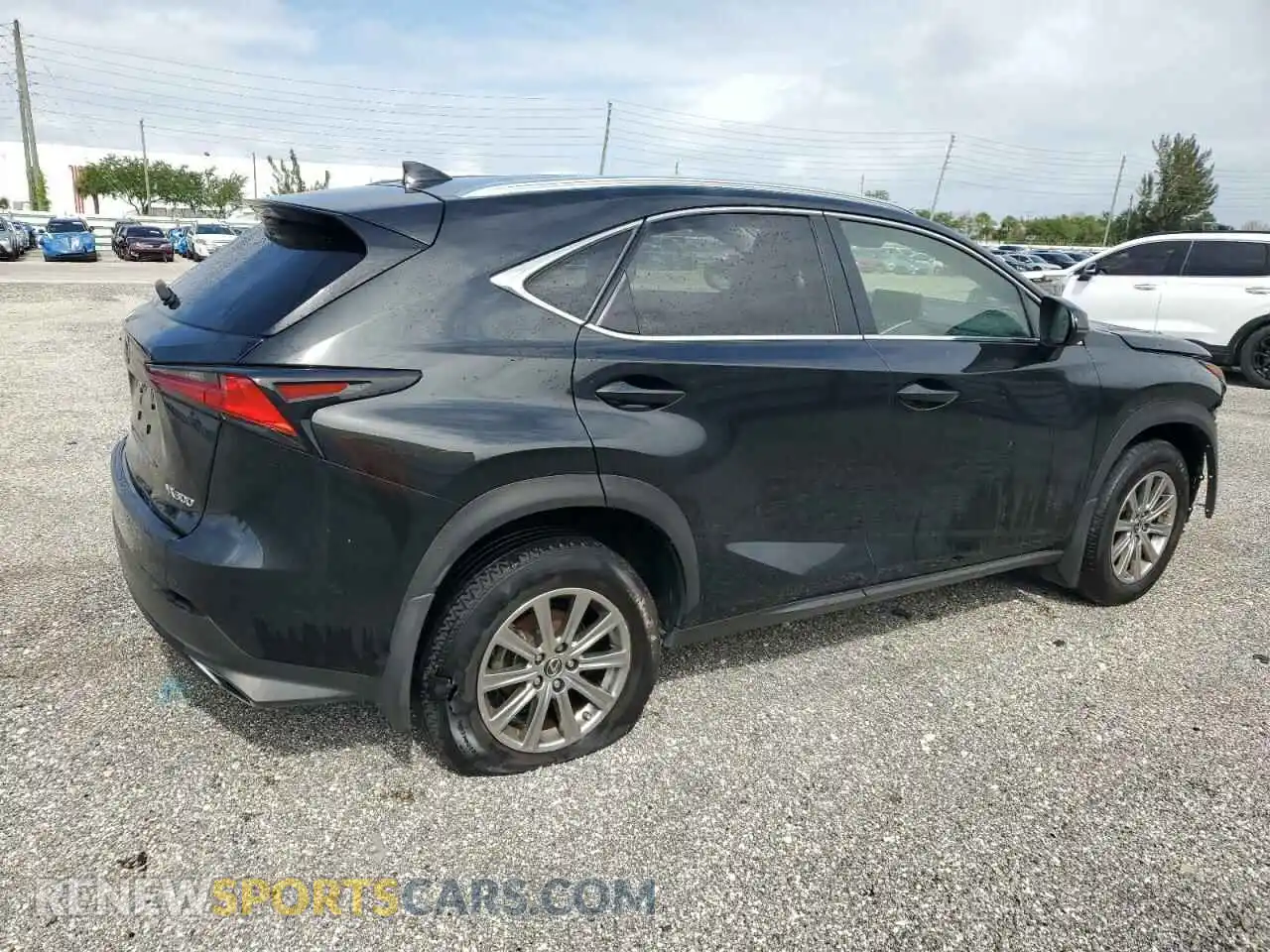 3 fotografías del automóvil dañado JTJDARBZ4M5036066 LEXUS NX 2021