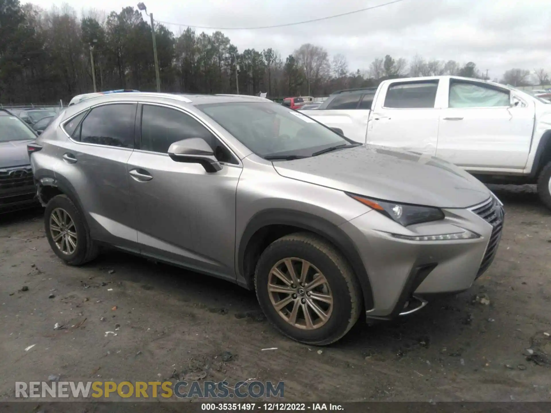 1 Фотография поврежденного автомобиля JTJDARBZ5M2181263 LEXUS NX 2021