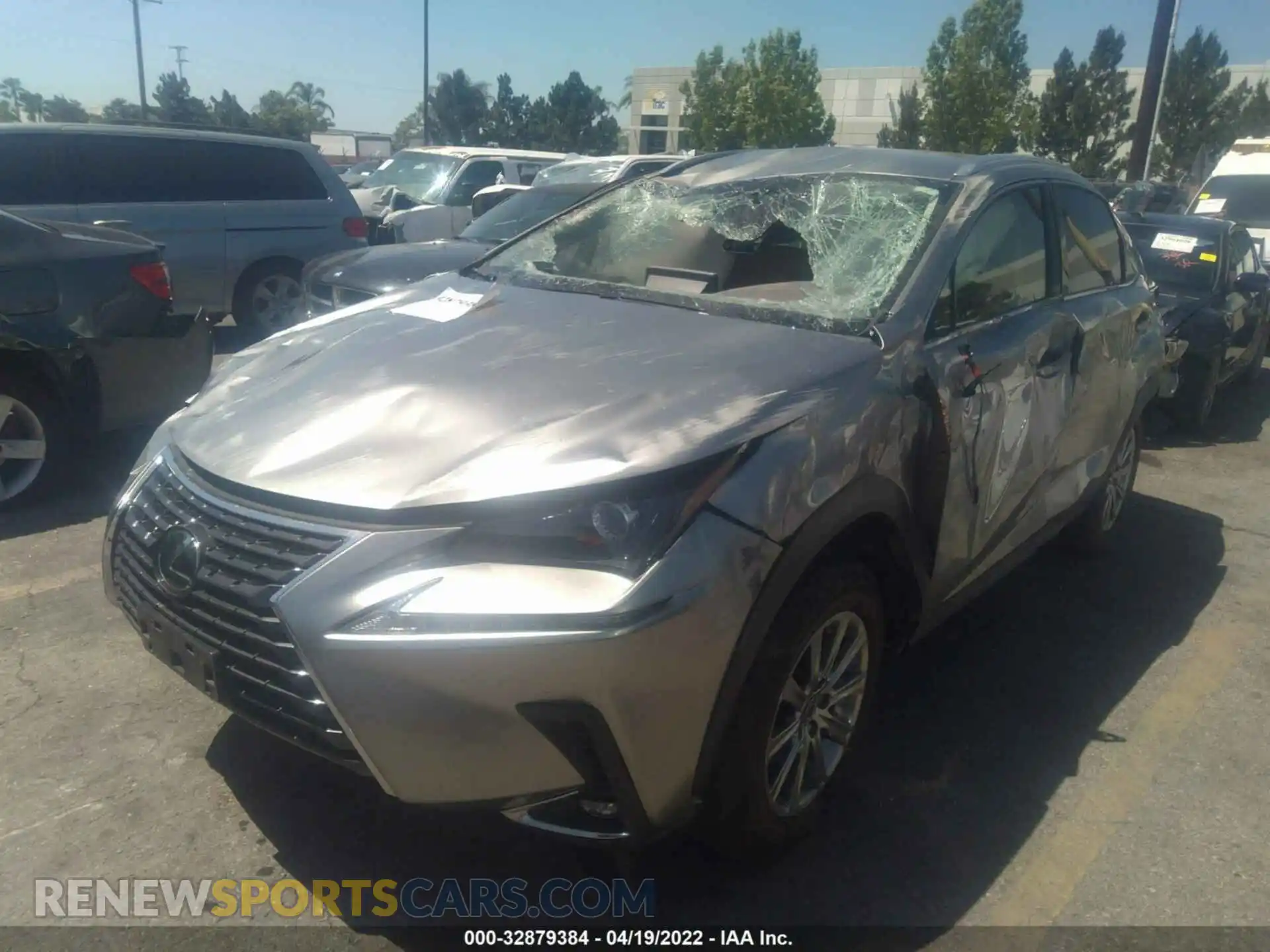2 Photograph of a damaged car JTJDARBZ5M2187354 LEXUS NX 2021