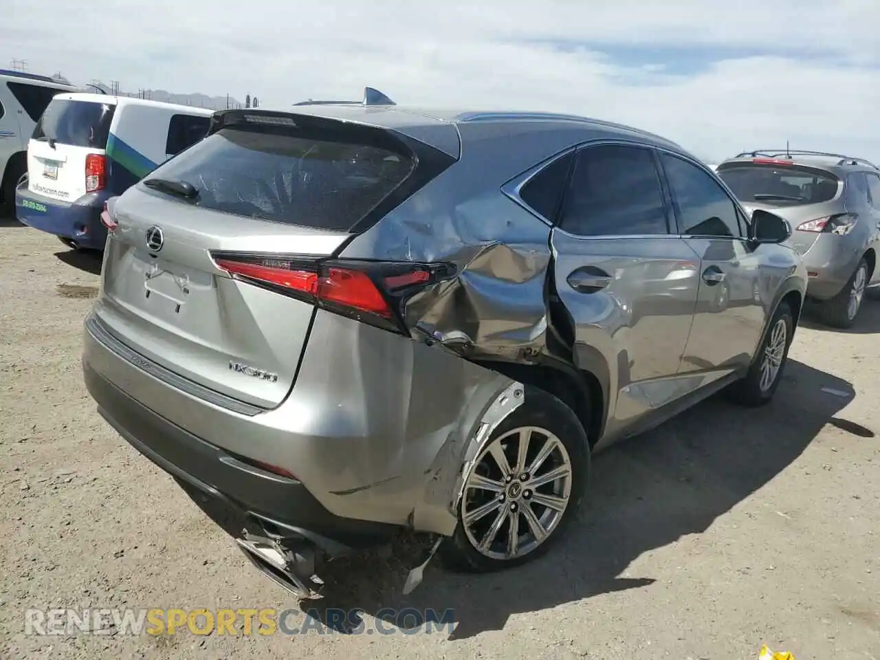 3 Photograph of a damaged car JTJDARBZ5M2197639 LEXUS NX 2021