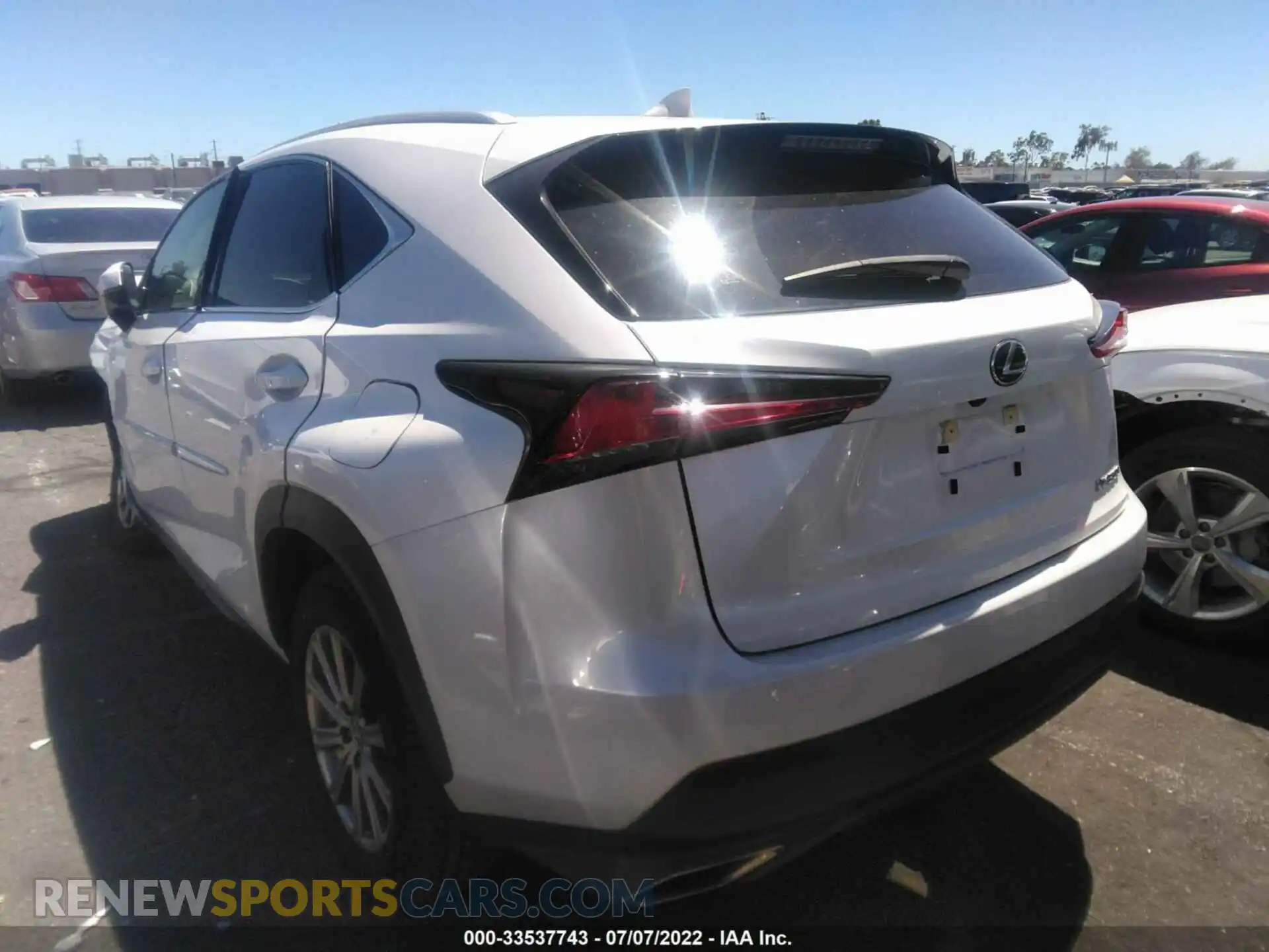 3 Photograph of a damaged car JTJDARBZ5M5024802 LEXUS NX 2021