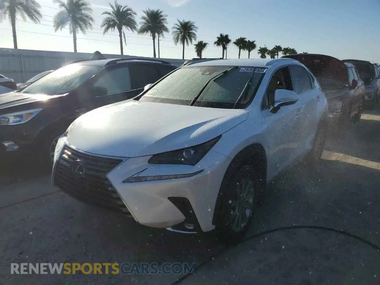 1 Photograph of a damaged car JTJDARBZ5M5034892 LEXUS NX 2021