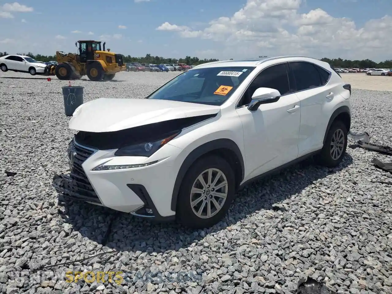 1 Photograph of a damaged car JTJDARBZ6M5021777 LEXUS NX 2021
