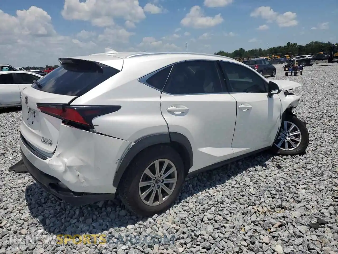 3 Photograph of a damaged car JTJDARBZ6M5021777 LEXUS NX 2021
