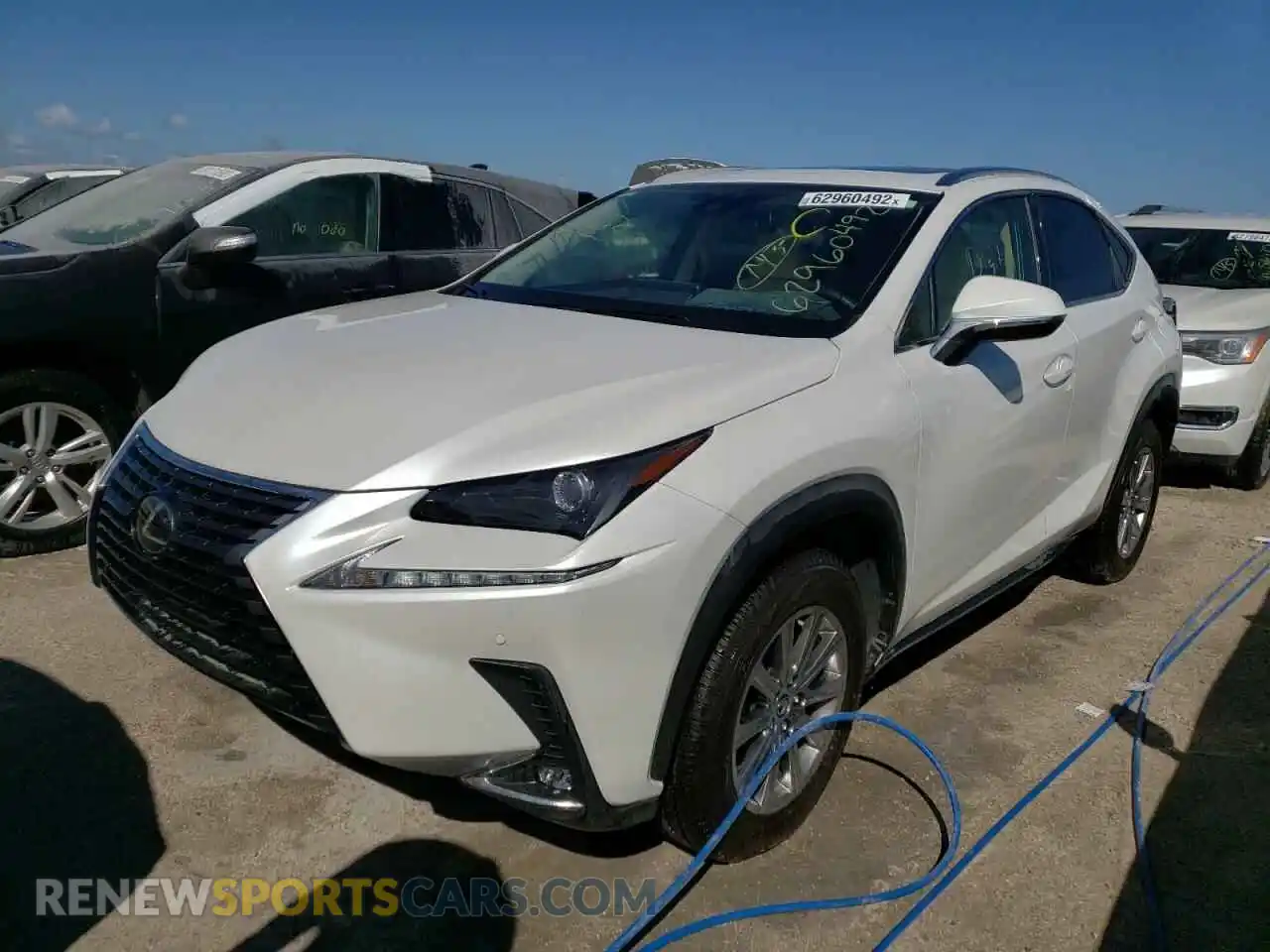 2 Photograph of a damaged car JTJDARBZ6M5031967 LEXUS NX 2021