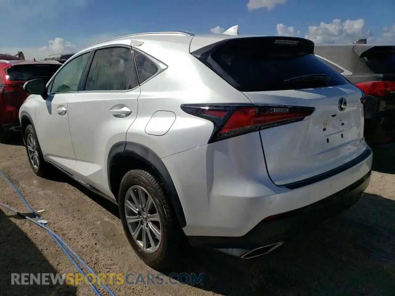 3 Photograph of a damaged car JTJDARBZ6M5031967 LEXUS NX 2021