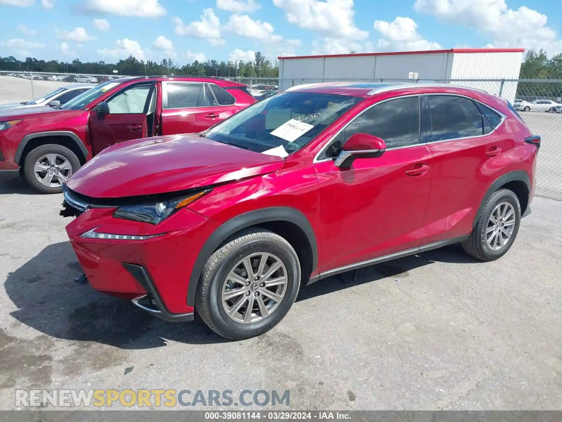 2 Photograph of a damaged car JTJDARBZ6M5033119 LEXUS NX 2021