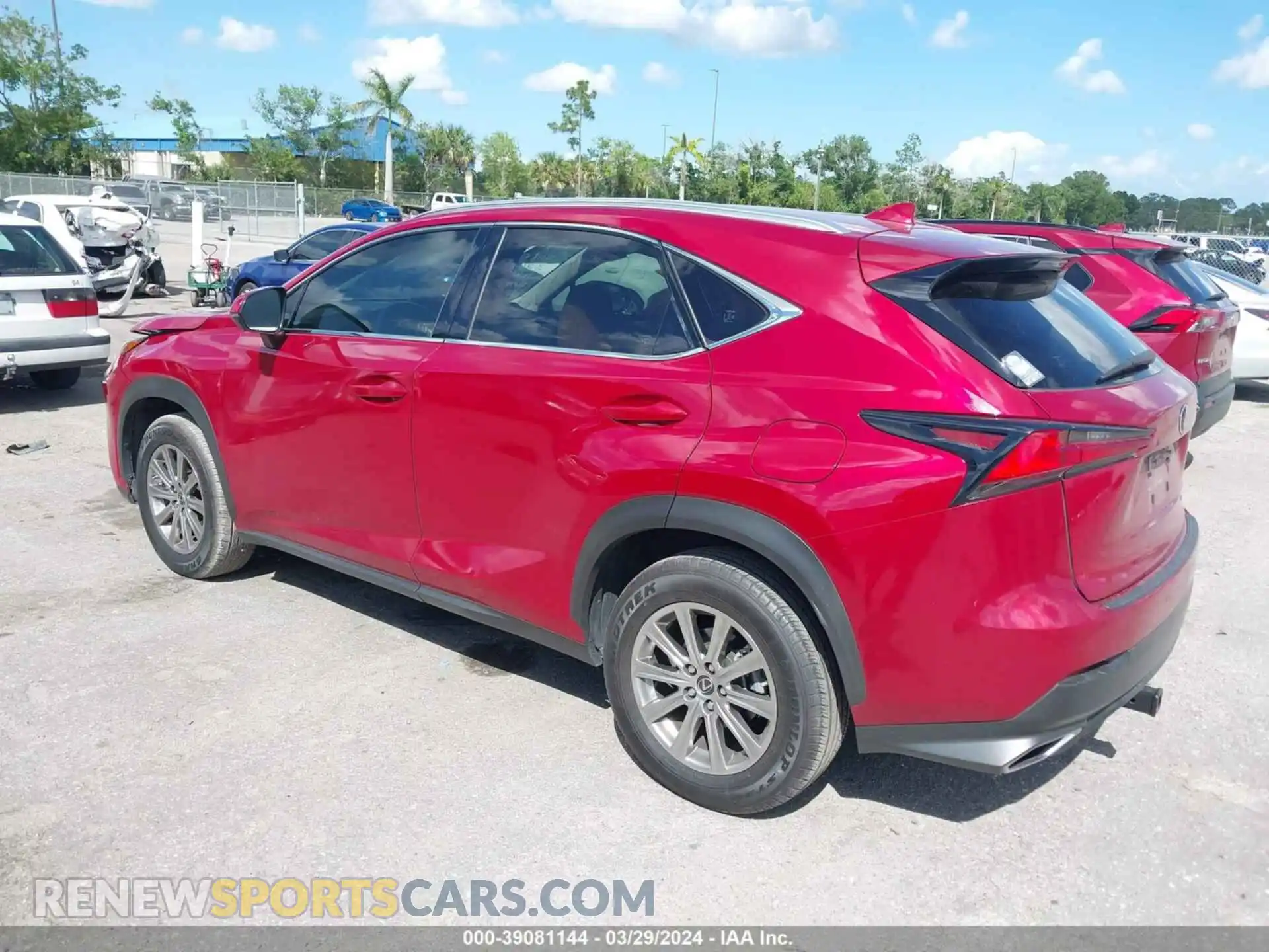 3 Photograph of a damaged car JTJDARBZ6M5033119 LEXUS NX 2021