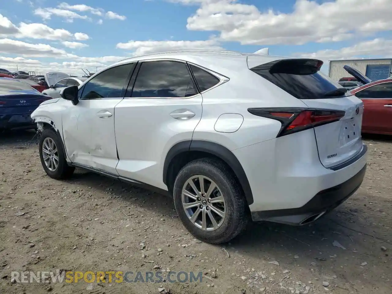2 Photograph of a damaged car JTJDARBZ6M5033847 LEXUS NX 2021