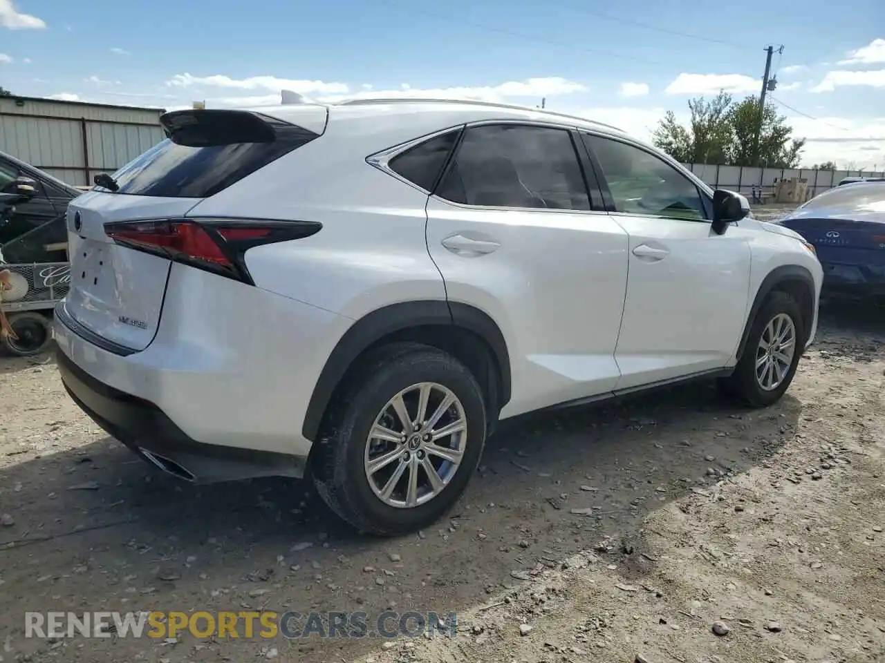 3 Photograph of a damaged car JTJDARBZ6M5033847 LEXUS NX 2021