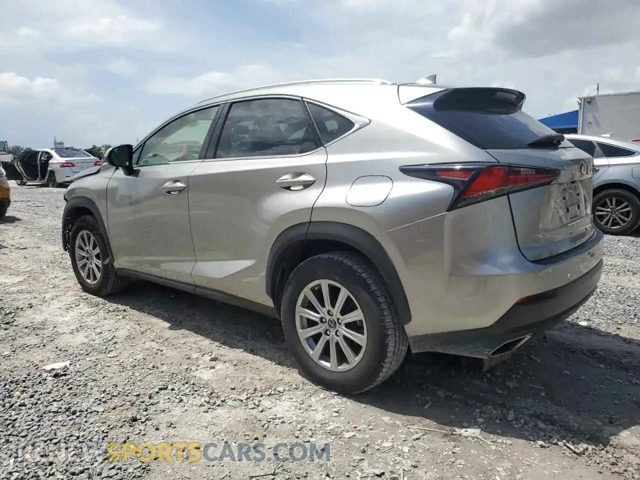 2 Photograph of a damaged car JTJDARBZ7M2183127 LEXUS NX 2021