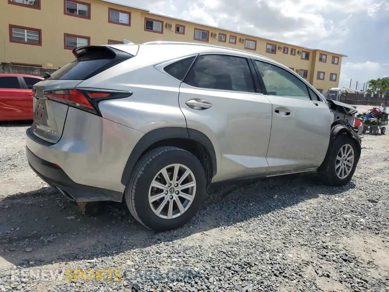 3 Photograph of a damaged car JTJDARBZ7M2183127 LEXUS NX 2021