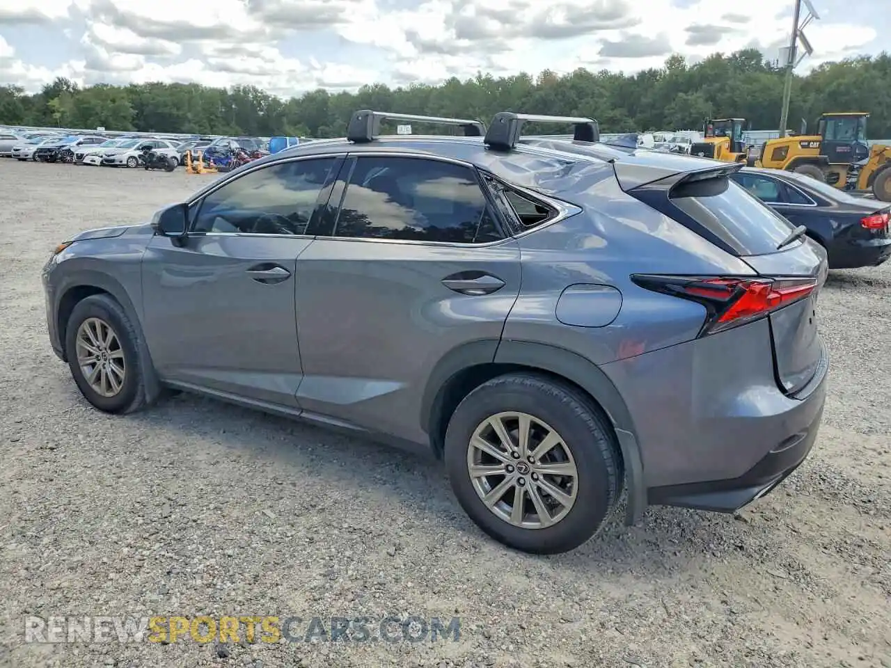 2 fotografías del automóvil dañado JTJDARBZ7M2184634 LEXUS NX 2021