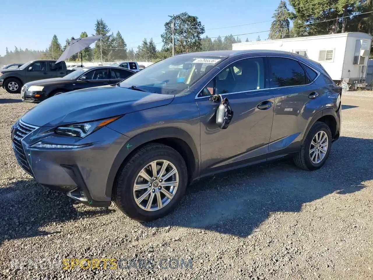 1 Photograph of a damaged car JTJDARBZ7M2201190 LEXUS NX 2021