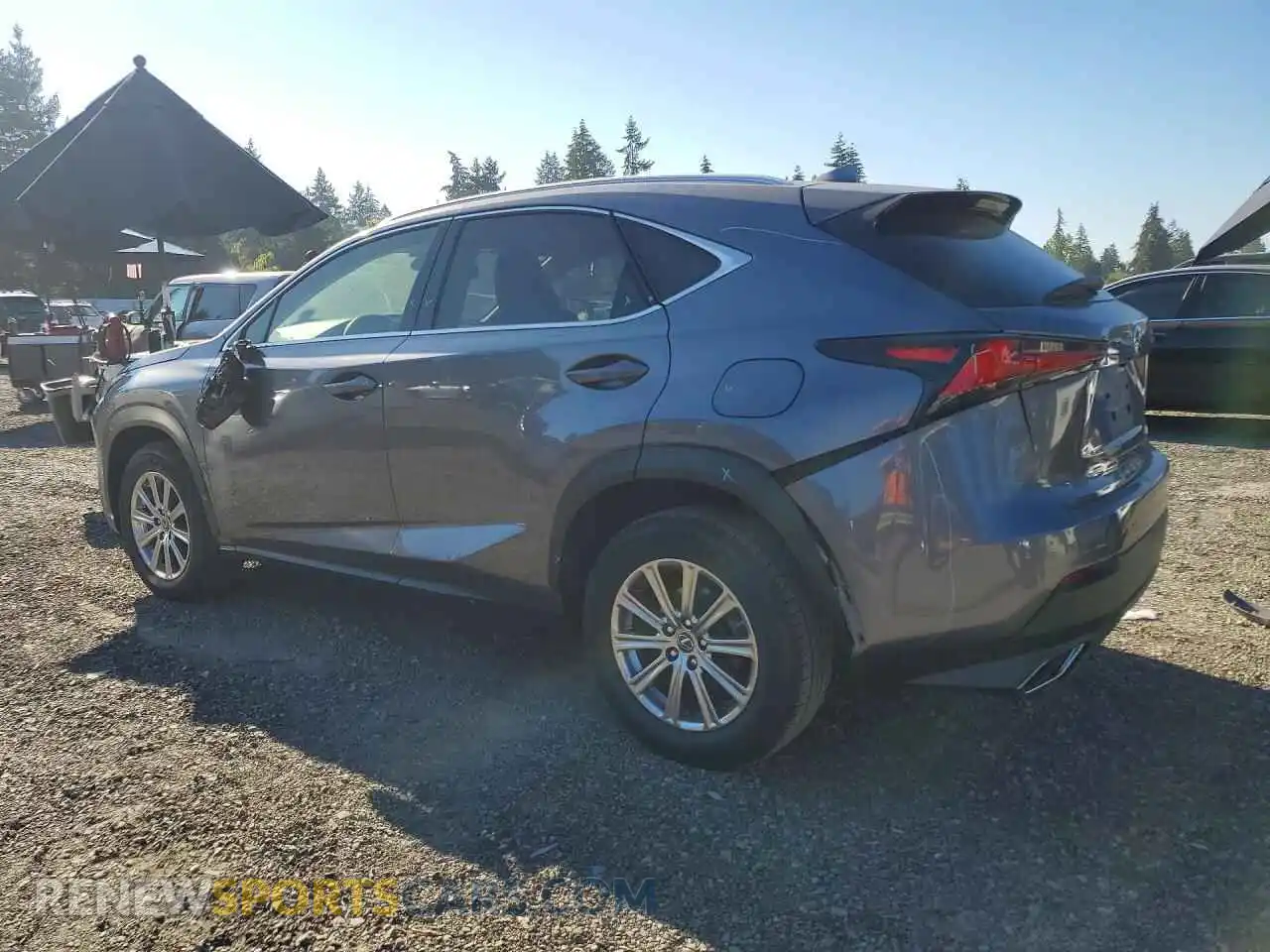 2 Photograph of a damaged car JTJDARBZ7M2201190 LEXUS NX 2021