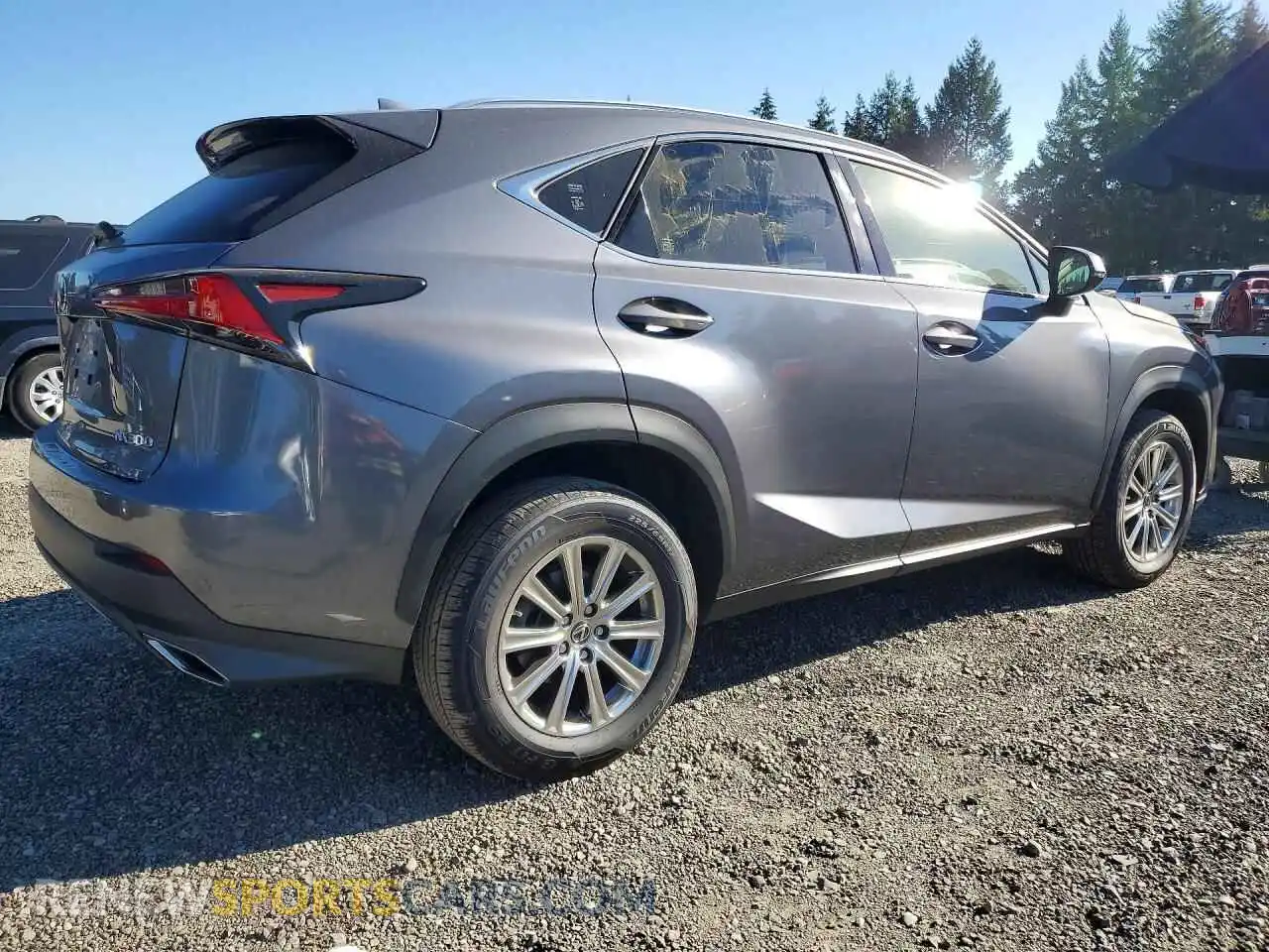 3 Photograph of a damaged car JTJDARBZ7M2201190 LEXUS NX 2021