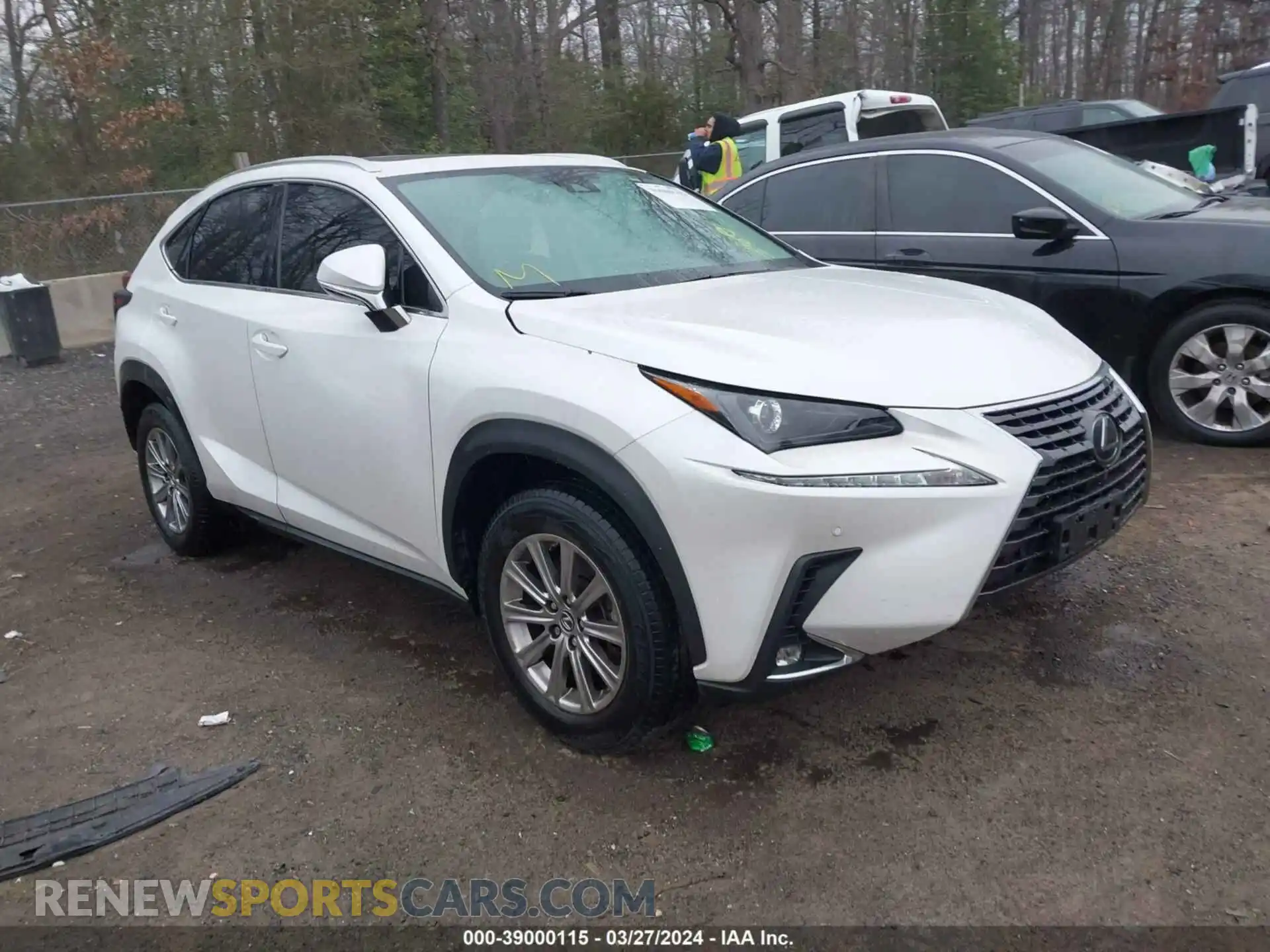 1 Photograph of a damaged car JTJDARBZ7M5025935 LEXUS NX 2021