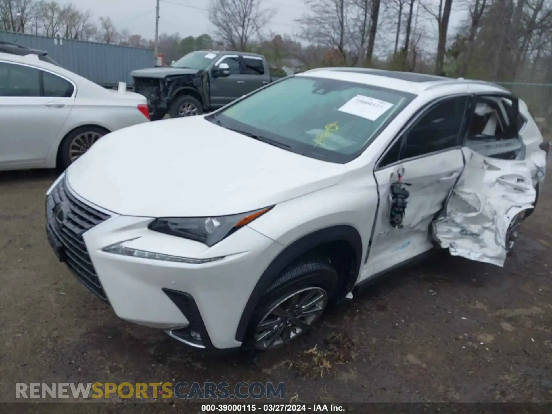 2 Photograph of a damaged car JTJDARBZ7M5025935 LEXUS NX 2021