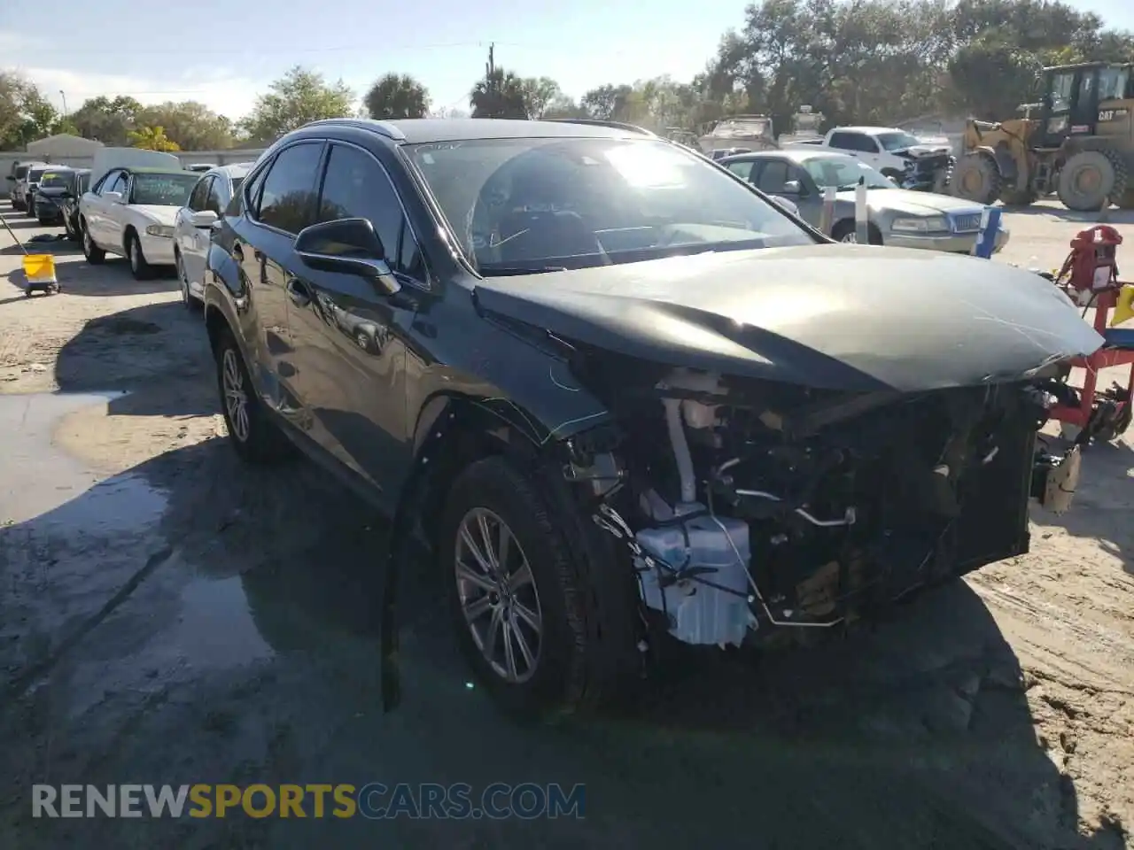 1 Photograph of a damaged car JTJDARBZ8M2181869 LEXUS NX 2021