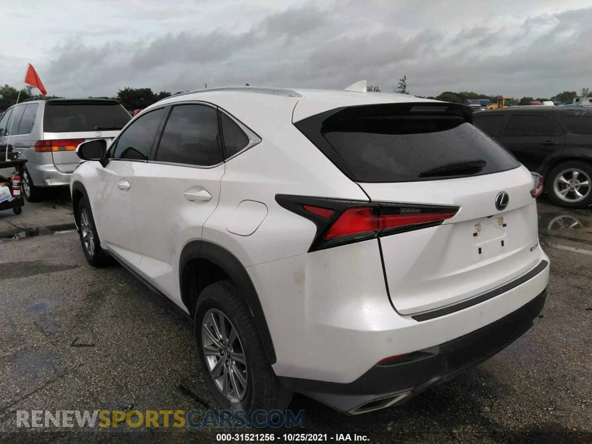 3 Photograph of a damaged car JTJDARBZ8M5020629 LEXUS NX 2021